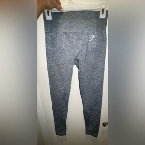 GYMSHARK BLUE LEGGINGS SIZE SMALL